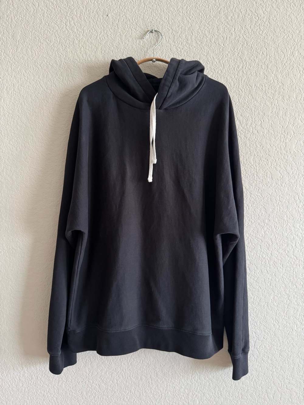 AllSaints Black Cotton Hoodie